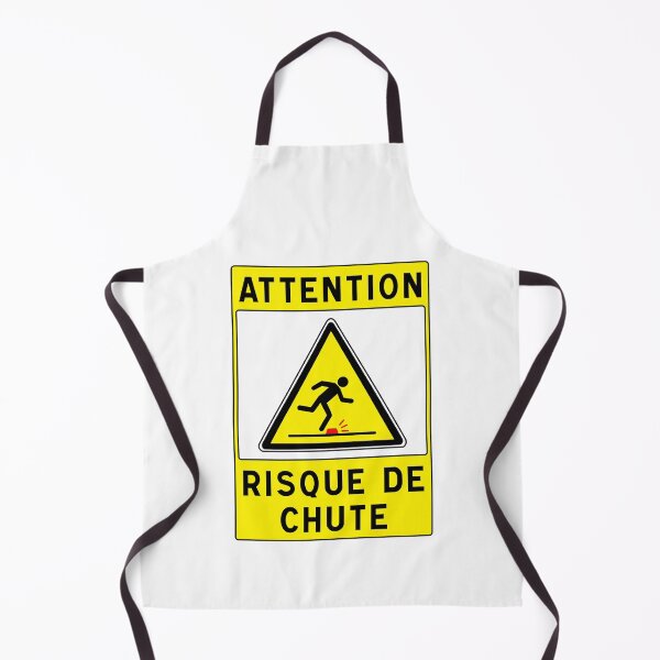 Item preview, Warning Sign - Risk of Slips, Trips and Falls - Safety and Prevention designed and sold by Panneaux et signalisations - NPOITEVIN.