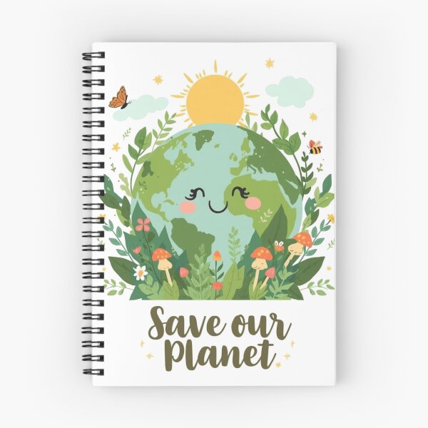 Item preview, Save Our Planet - Cute Happy Plant Illustration designed and sold by Cartoon art with a purpose ❤️ Supporting Althea’s friends .