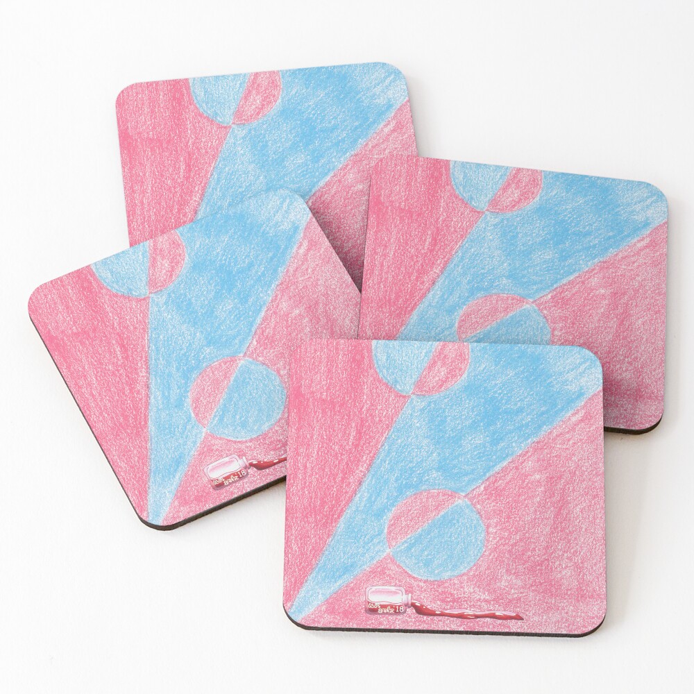 Item preview, Coasters (Set of 4) designed and sold by A-P-Ink.