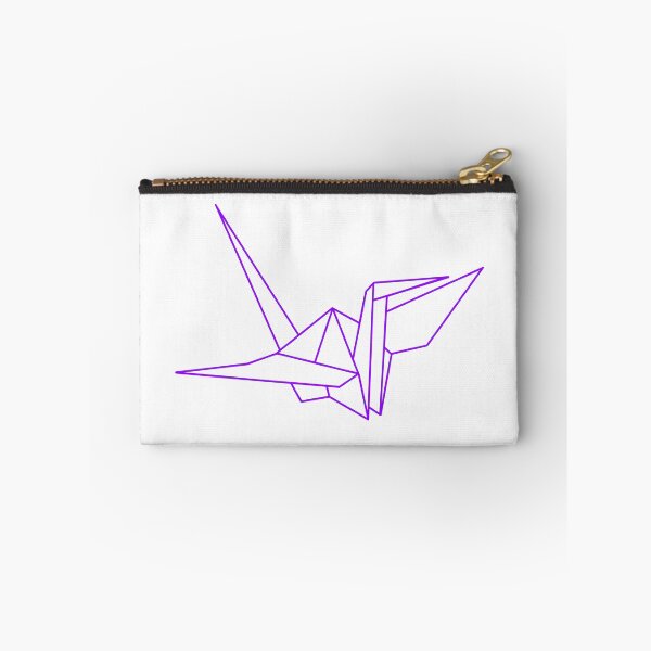 Item preview, Purple Origami Crane Line Drawing designed and sold by SarahJisri.