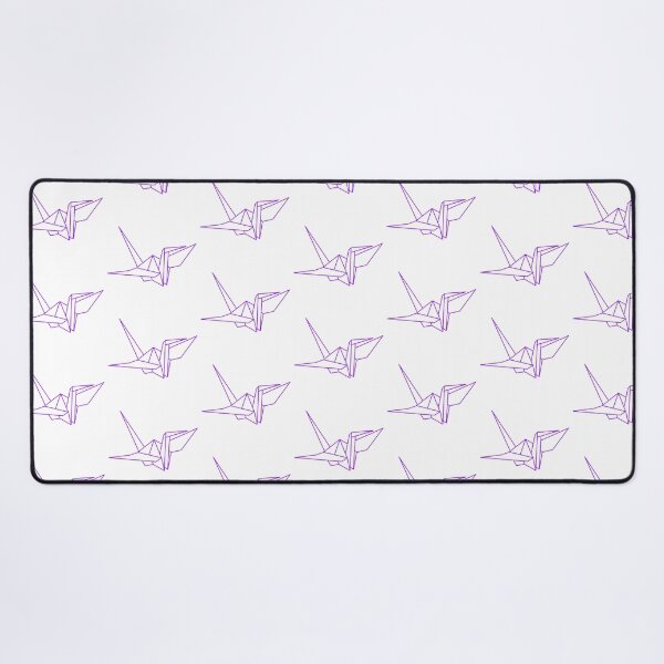Item preview, Purple Origami Crane Line Drawing designed and sold by SarahJisri.