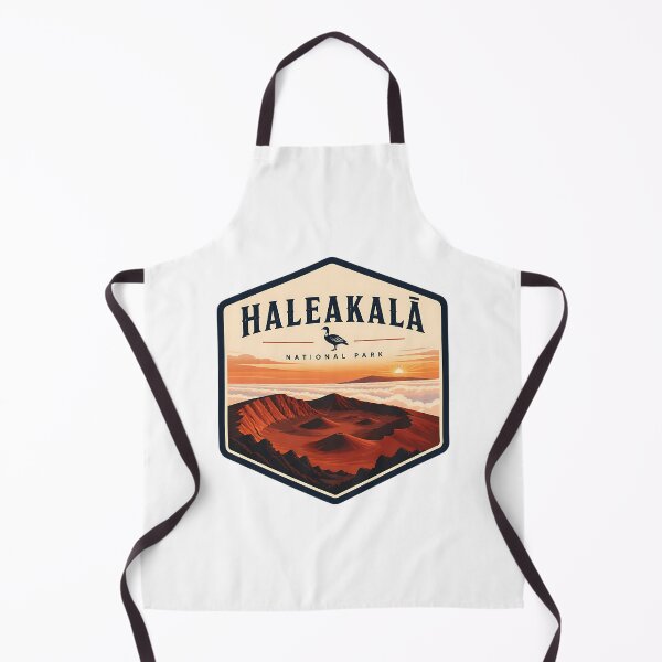 Item preview, Haleakala National Park Vintage Hiking Travel Badge designed and sold by TravelersGems.