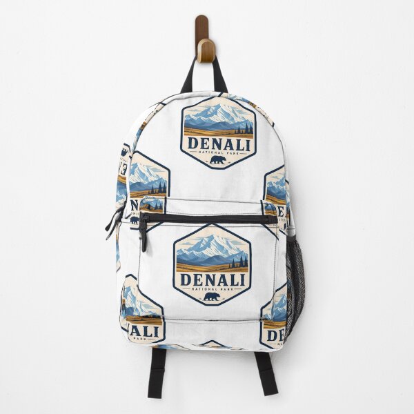 Item preview, Denali National Park Vintage Hiking Travel Badge designed and sold by TravelersGems.