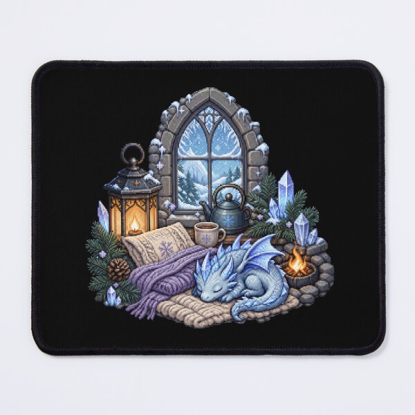 Item preview, Frost Dragon's Winter Sanctuary designed and sold by Sketchlegacy.