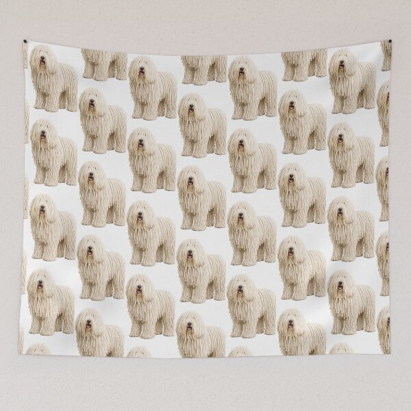 Item preview, Corded Komondor Sheepdog designed and sold by BackgroundND.