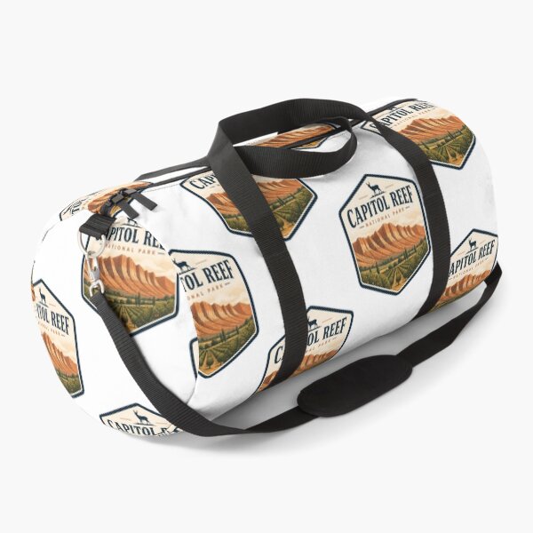 Item preview, Capitol Reef National Park Vintage Hiking Travel Badge designed and sold by TravelersGems.