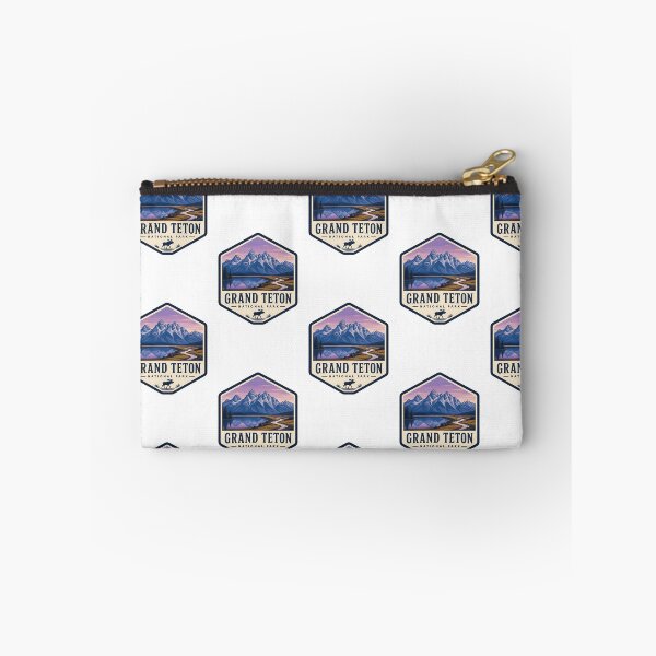 Item preview, Grand Teton National Park Vintage Hiking Travel Badge designed and sold by TravelersGems.