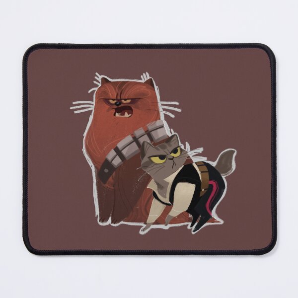 Item preview, Chewba-CAT and CAT Solo - Funny Star Wars #Cat Parody designed and sold by Rogue507.