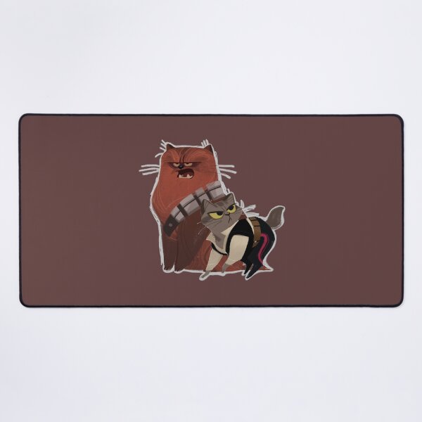 Item preview, Chewba-CAT and CAT Solo - Funny Star Wars #Cat Parody designed and sold by Rogue507.