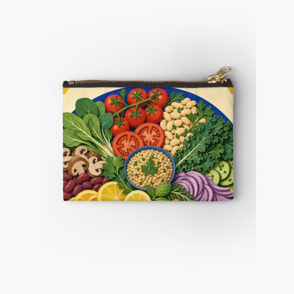 Item preview, Make Room For Mercy Vegan Plate designed and sold by VerdantStudio.