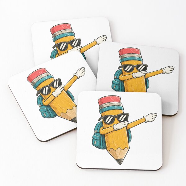 Item preview, Dabbing Pencil With Backpack Cool School designed and sold by Moizento.