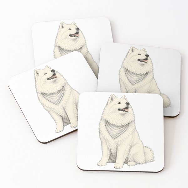 Item preview, Samoyed Northern Lights designed and sold by Daily Quirk.