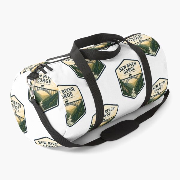 Item preview, New River Gorge National Park Vintage Travel Badge designed and sold by TravelersGems.