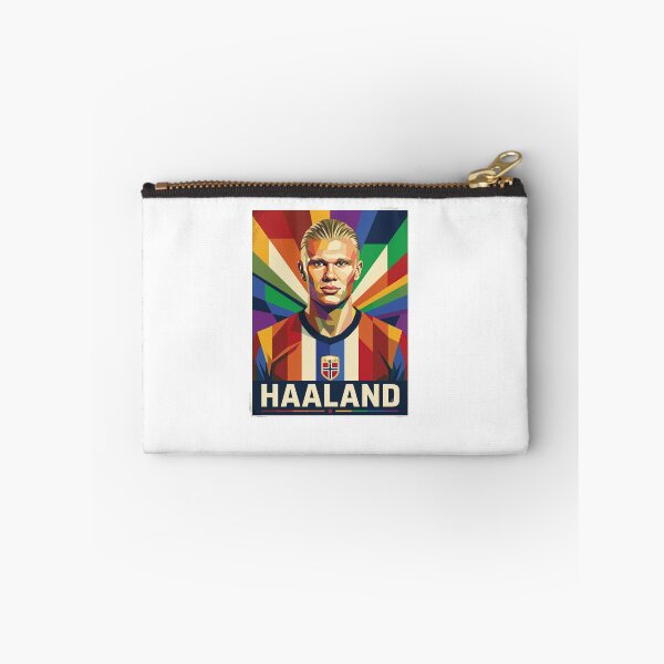 Item preview, Erling Haaland Cyborg Goal Machine Fan Design designed and sold by PrincessLavinia.