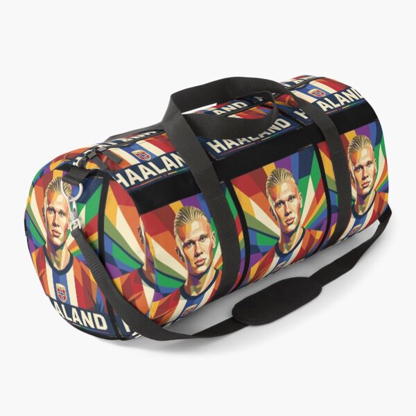 Item preview, Erling Haaland Cyborg Goal Machine Fan Design designed and sold by PrincessLavinia.