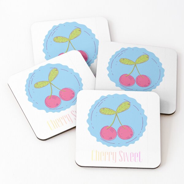 Item preview, Cherry Sweet – Cute Retro Pastel Cherries Illustration designed and sold by SDKENERGY.