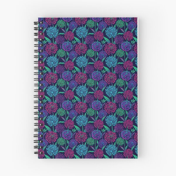 Item preview, Purple Allium Flower Botanical Garden Minimalist Floral Illustration designed and sold by OddlySticky.