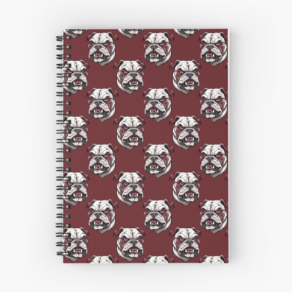 Item preview, Bulldogs -  Mascot Burgundy Red // School Spirit College Team Cheer designed and sold by Aubergine Designs.