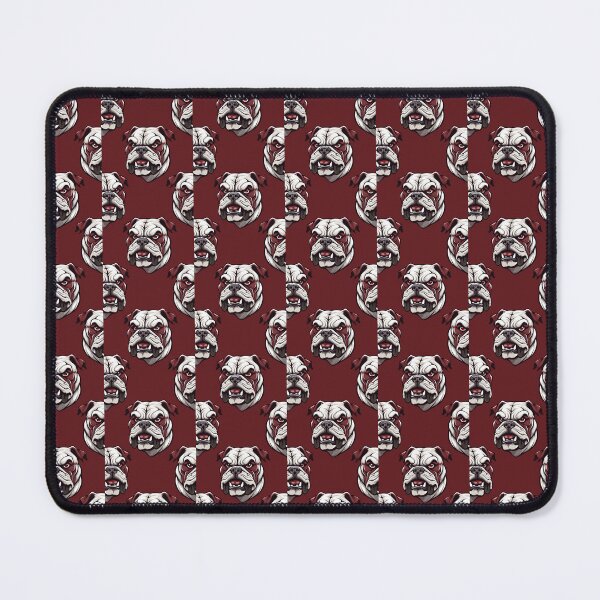 Item preview, Bulldogs -  Mascot Burgundy Red // School Spirit College Team Cheer designed and sold by Aubergine Designs.