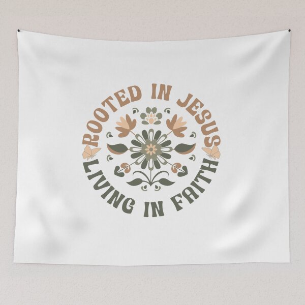 Item preview, Rooted In Jesus designed and sold by Teelux & Creations.