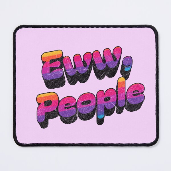 Item preview, EWW PEOPLE Vintage Look Rainbow Introvert Antisocial designed and sold by trixie666.
