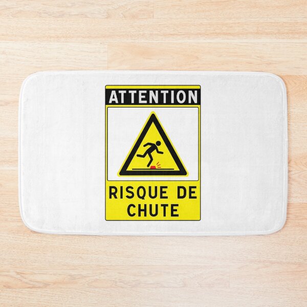 Item preview, Warning Sign - Risk of Slips, Trips and Falls - Safety and Prevention designed and sold by Panneaux et signalisations - NPOITEVIN.