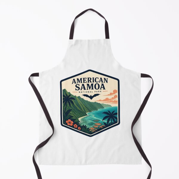 Item preview, National Park of American Samoa Vintage Travel Badge designed and sold by TravelersGems.