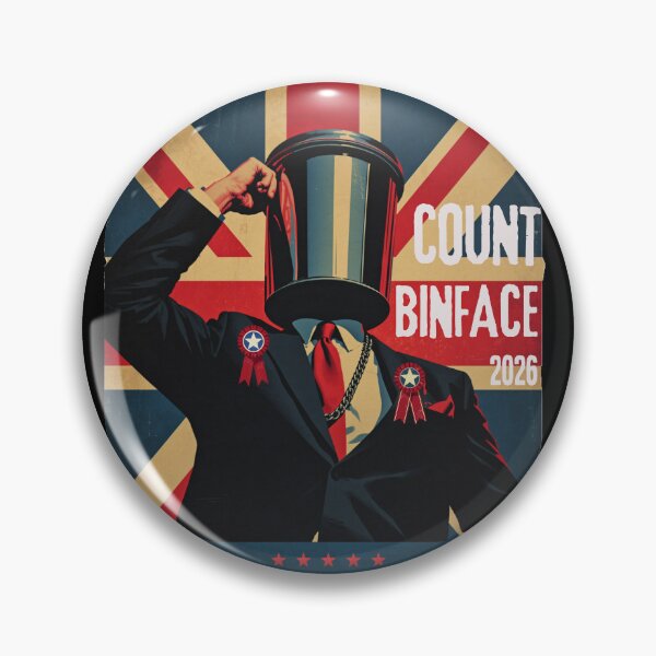 Item preview, Count Binface 2026 designed and sold by Reverielook.