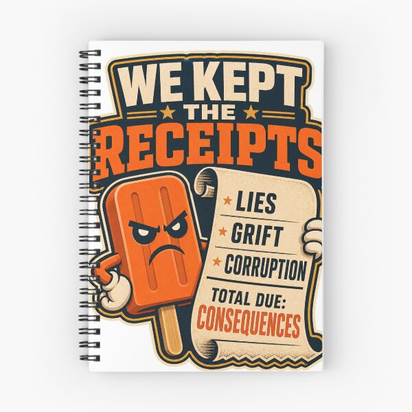 Item preview, We Kept the Receipts – Political Accountability designed and sold by Angry Creamsicle.