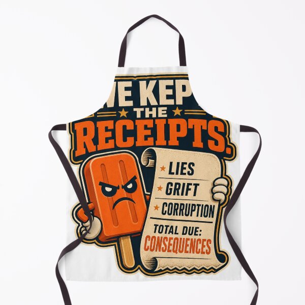 Item preview, We Kept the Receipts – Political Accountability designed and sold by Angry Creamsicle.