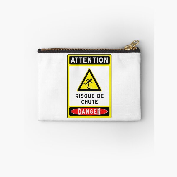 Item preview, Warning Sign - Risk of Slips, Trips and Falls - Safety and Prevention designed and sold by Panneaux et signalisations - NPOITEVIN.