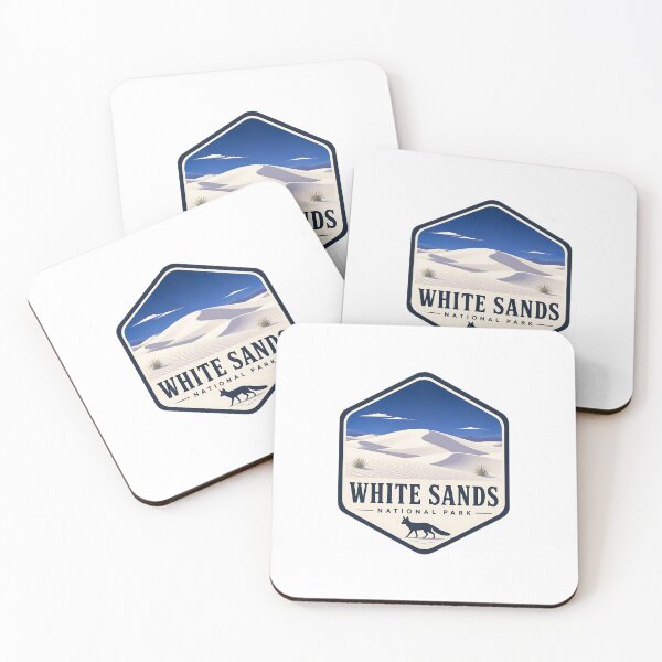 Item preview, White Sands National Park Vintage Desert Travel Badge designed and sold by TravelersGems.