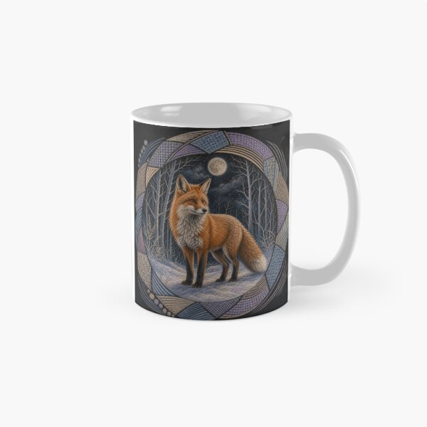Artikelvorschau, Rotfuchs Winter Mitgefühl Kunst entworfen und verkauft von VerdantStudio.