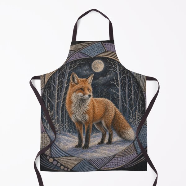 Item preview, Red Fox Winter Compassion Art designed and sold by VerdantStudio.
