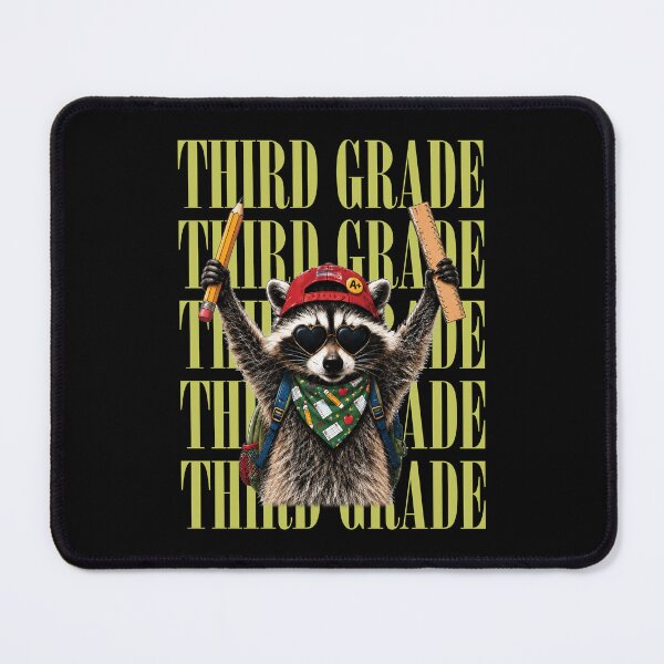 Item preview, Funny Raccoon Third Grade Back to School designed and sold by Judestudio.