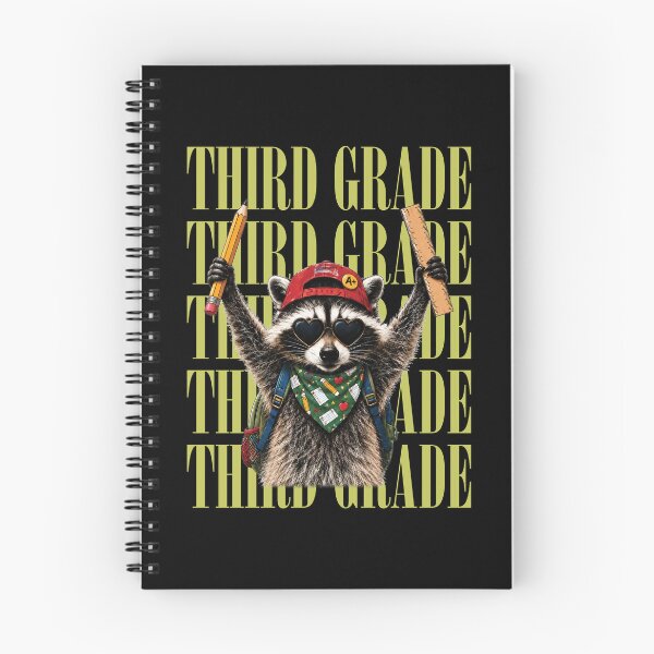 Item preview, Funny Raccoon Third Grade Back to School designed and sold by Judestudio.