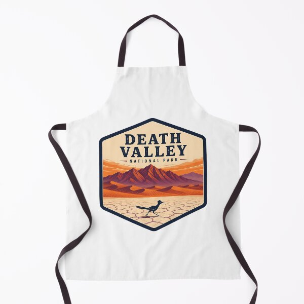 Item preview, Death Valley National Park Vintage Desert Travel Badge designed and sold by TravelersGems.