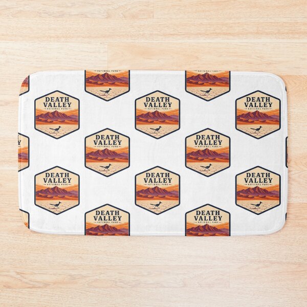 Item preview, Death Valley National Park Vintage Desert Travel Badge designed and sold by TravelersGems.