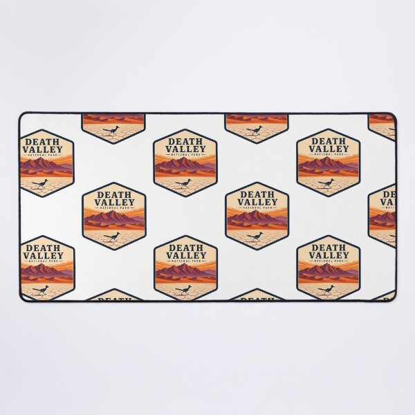 Item preview, Death Valley National Park Vintage Desert Travel Badge designed and sold by TravelersGems.
