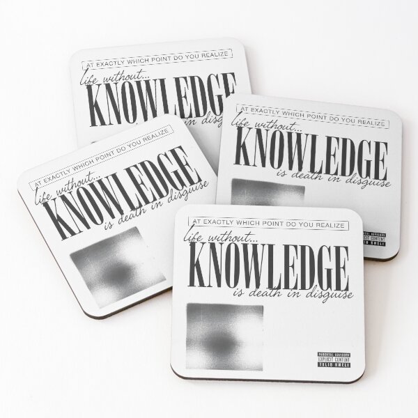 Item preview, Life Without Knowledge Is Death In Disguise - Talib Kweli Quote designed and sold by Enea Kelo.
