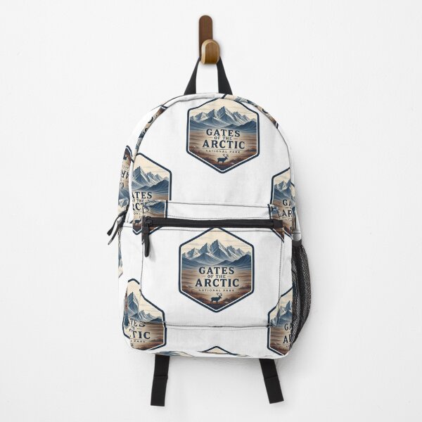 Item preview, Gates of the Arctic National Park Vintage Travel Badge designed and sold by TravelersGems.