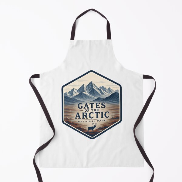 Item preview, Gates of the Arctic National Park Vintage Travel Badge designed and sold by TravelersGems.
