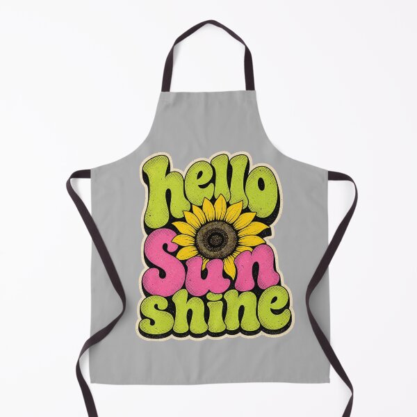Item preview, Hello Sunshine - Cute 70’s Retro Sunflower designed and sold by Graphic Vibe Designs.