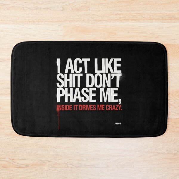 Item preview, Eminem Drives Me Crazy Quote - Spray Paint Drip Typography designed and sold by Enea Kelo.