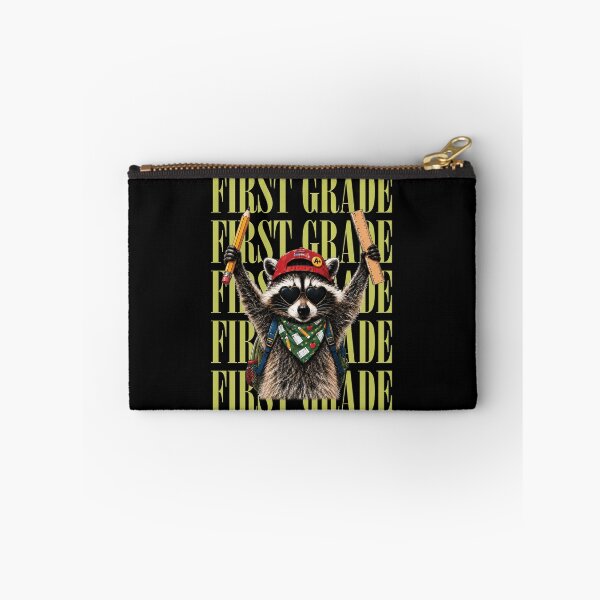 Item preview, Funny Raccoon First Grade Back to School designed and sold by Judestudio.