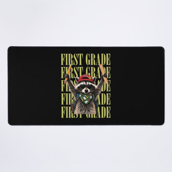 Item preview, Funny Raccoon First Grade Back to School designed and sold by Judestudio.