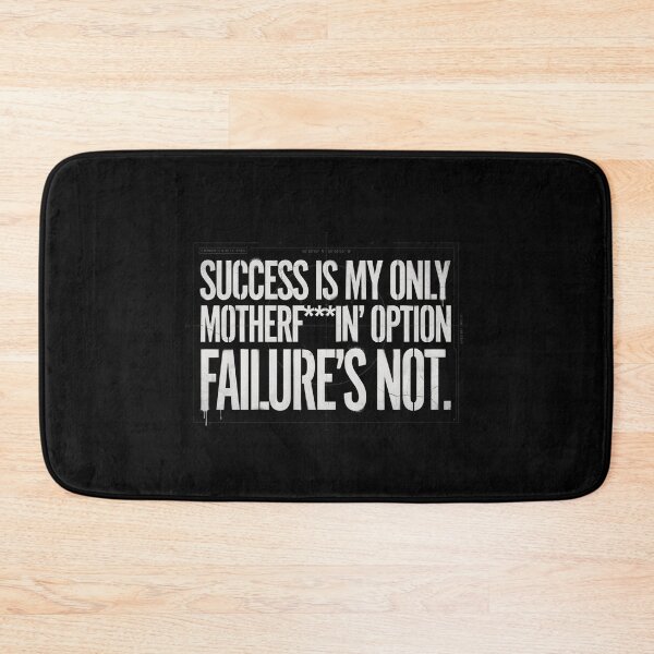 Item preview, Success Is My Only Option - Eminem Ghost White Stencil Text designed and sold by Enea Kelo.