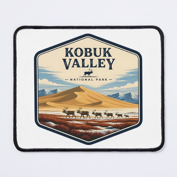 Item preview, Kobuk Valley National Park Vintage Travel Badge designed and sold by TravelersGems.