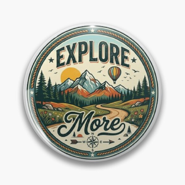 Item preview, Explore More Adventure T-Shirt | Vintage Travel Typography | Mountain Explorer Graphic Tee designed and sold by Faisal  Shah.