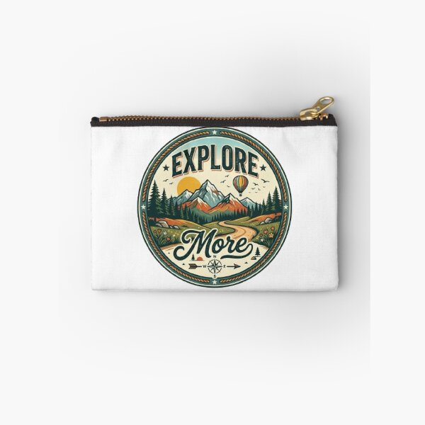 Item preview, Explore More Adventure T-Shirt | Vintage Travel Typography | Mountain Explorer Graphic Tee designed and sold by Faisal  Shah.